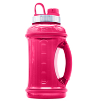 Bouteille d'eau en plastique sans BPA de 2,5 litres, personnalisable avec votre propre design, vente en gros directe usine de Shenzhen