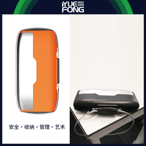 Caja de seguridad portátil con cable de acero para llaves, 223.1mm x 85.2mm, para decoración de sitios de construcción - Product Image 3