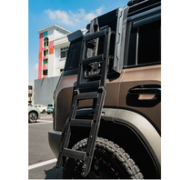 Accessoires de modification automobile Jetour Traveler T2, échelle latérale pliable en alliage d'aluminium, marchepied pliable, accessoires