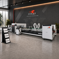 Máquina Combinada de Plegado, Encolado y Cosido Oray - Alta Eficiencia (150 piezas/min), Totalmente Automática, Monitoreo Remoto, Ahorro de Energía