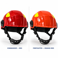 Casque de sauvetage pour pompier en fibre de carbone avec amortisseur EPS, réglable 53-63 cm, conforme XF 633-2006