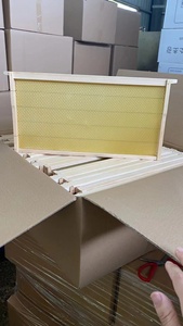 Marco de Madera de Alta Calidad con Lámina de Cera de Abeja Preensamblada para Apicultura - Product Image 6
