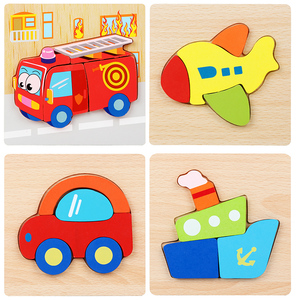 Montessori đồ chơi cho 1 2 <span class=keywords><strong>3</strong></span> năm tuổi chàng trai cô gái bằng gỗ Toddler Câu Đố trẻ em Quà tặng trẻ sơ sinh động vật hình dạng ghép hình sinh thái thân thiện du lịch - Product Image 3