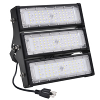 WERISE - Reflector LED Exterior Impermeable de Larga Duración, Superbrillante, con Chip SMD, para Canchas Deportivas y Estacionamientos