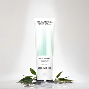 Crema reparadora hidratante con alantoína EGF y Pantenol para pieles sensibles e irritadas, crema hidratante coreana - Product Image 2