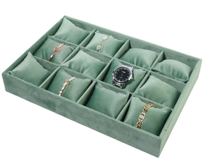 High-End Veludo Rosa Jóias Rack Exibição Props Janela Colar Anel Rack Display para Premium Jewelry Container - Product Image 4