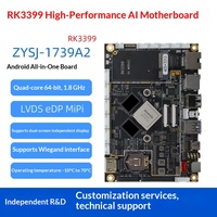 Carte mère numérique RK3399 pour affichage dynamique, carte mère Android pour borne publicitaire, terminal en libre-service