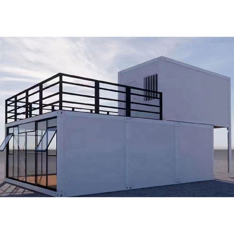 20ft 40ft Prefab Expandable Container House - Steel Structure