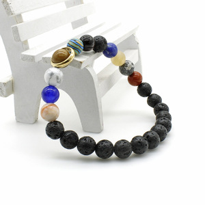 Nueva gran oferta Welwish Children's Stone Star Galaxy <span class=keywords><strong>pulsera</strong></span> ocho pulseras planetarias para aniversario - Product Image 5