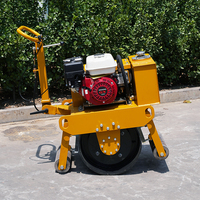 Rouleau compresseur vibrant mini monocylindre à livraison rapide pour le compactage de la terre et le remblaiement de fossés