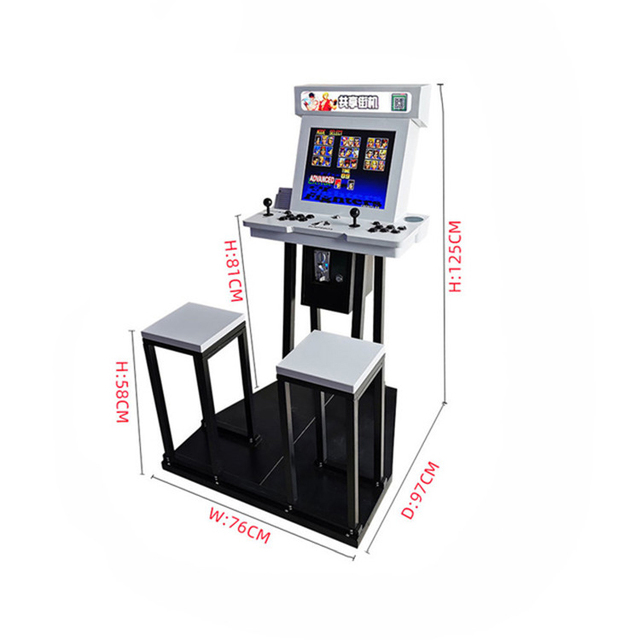 Earn Money 2 Players New Arcade Game Machine Moonlight Treasure Box 6s Fighting Machine