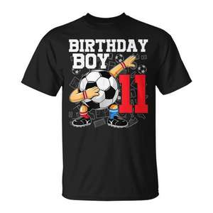 T-shirt de football pour garçons de 11 ans, manches courtes, col rond, impression numérique, sport pour enfants - Product Image 1