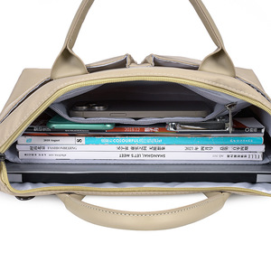 Sac pour ordinateur portable Oxford imperméable, sac fourre-tout professionnel léger, grande capacité, 15,6 pouces, unisexe, logo personnalisé, mallette d'affaires imperméable - Product Image 6