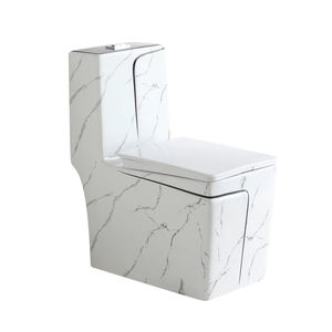 Vente chaude Style Français Moderne Carré Or Ligne S-trap P-trap Washlets Commode de Toilette avec <span class=keywords><strong>Prix</strong></span> de Siège pour la Maison - Product Image 4