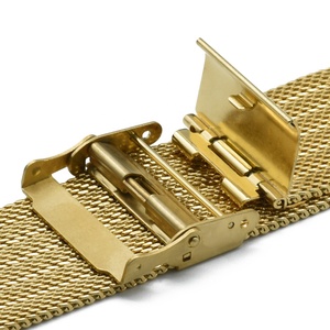 Simple 316L de Metal sólido correa de reloj de pulsera de acero inoxidable de malla de la banda para <span class=keywords><strong>Apple</strong></span> ver 5 6 SE - Product Image 2