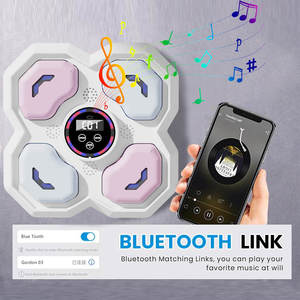 กระดานมวยติดผนังสำหรับเด็กพร้อมหน้าจอสัมผัส LED สีเดียว เครื่องฝึกซ้อมมวยแบบนับจำนวนครั้งแบบเรียลไทม์ - Product Image 3