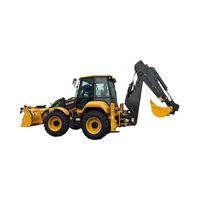 Mesin Siap Pakai Operasi Fleksibel XC8-S3580 Backhoe Loader untuk Penggalian Pertanian