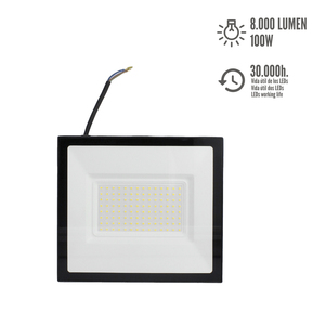 Faro LED Piatto 100 Watt / 4000 K / IP65 / 8000 Lumen - Product Image 4
