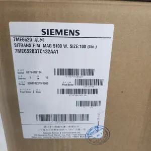 مقياس تدفق كهرومغناطيسي من Siemens طراز 7ME6110-2DA10-1AA1 DN25 SITRANS FM MAG 1100 HT مستشعر تدفق جديد من المخزون