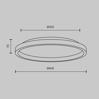Plafonnier LED moderne en aluminium avec télécommande, CRI 90 élevé, pour salon, salle à manger, chambre, bureau, hall d'entrée, couloir, hôtel