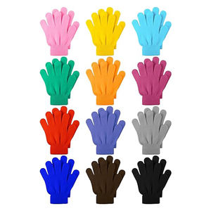 Gants magiques chauds pour enfants, 26 couleurs, gants en tricot extensibles d'hiver pour adolescents, garçons et filles - Product Image 1