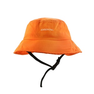 Custom Polyester Surf Hat High Quality <b>Waterproof</b> Adjustable Safety Chin Strap <b>Sunscreen</b> Bucket Hat for Men Women Casual Cycling - Product Image 1