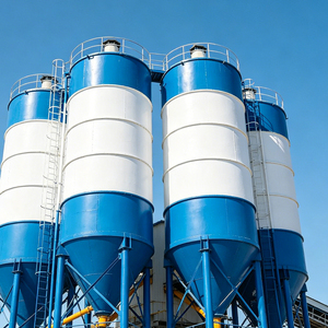 Réservoir de stockage vertical en <span class=keywords><strong>acier</strong></span> au carbone de grande capacité <span class=keywords><strong>pour</strong></span> ciment, silo à béton <span class=keywords><strong>pour</strong></span> le stockage en vrac de cendres volantes - Product Image 1