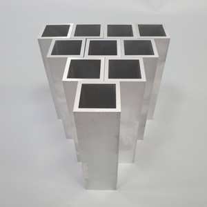 7075 Nhôm vuông ống <span class=keywords><strong>1060</strong></span> 150mm đường kính nhôm hồ sơ 150x150 - Product Image 3