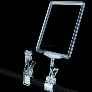 Factory Hot Sale Custom Clips Supermarket Clips Shelf Tag <b>Holders</b> Plastic Clip Sign <b>Holder</b> for Supermarket - Product Image 6