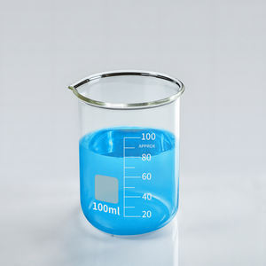 Bécher de <span class=keywords><strong>chimie</strong></span> en verre borosilicate épais gradué avec bec verseur, fournitures de laboratoire personnalisées de 5 à 2000 ml - Product Image 3