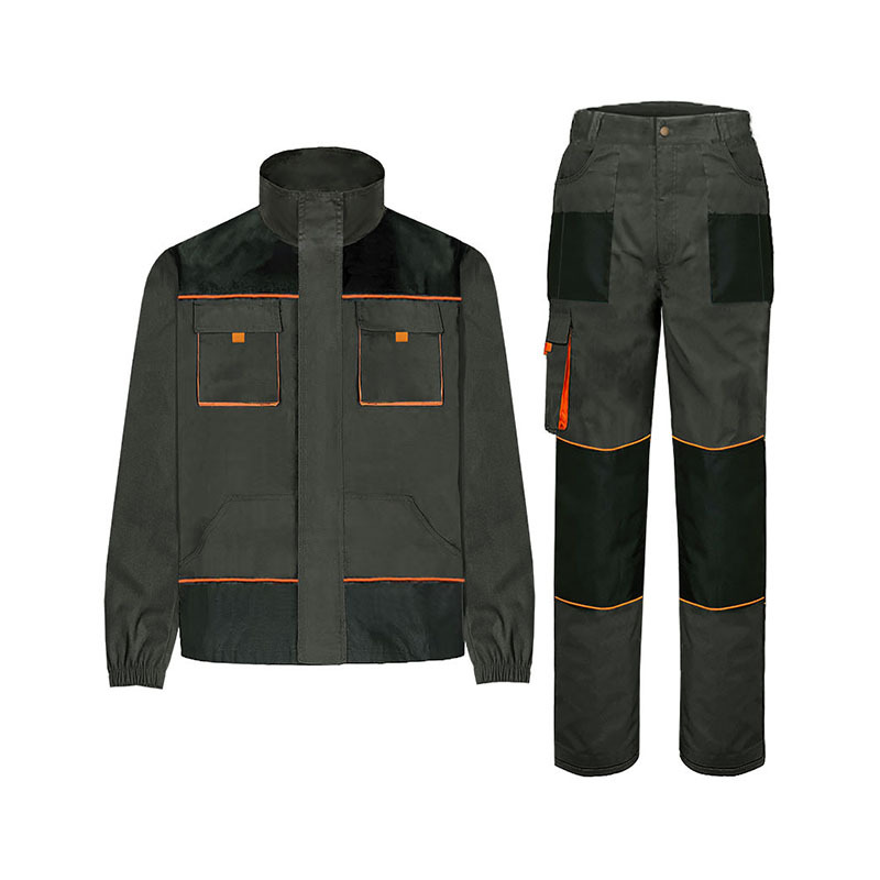 Work Overalls with Suspenders Brushed Canvas