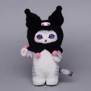 Cute Shark Cat Plush Toys Pendant PP Cotton Stuffed Doll Kids Toys Sanrio Plush Doll