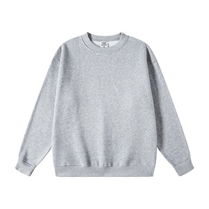 เสื้อฮู้ดดี้ผ้าเทอร์รี่คอวีทรงโอเวอร์ไซส์ ผลิตโดย TKAN433 ผ้าฝ้ายแท้ 100% พิมพ์ลายโลโก้ ปักลาย สำหรับฤดูหนาว เนื้อผ้าหนา - Product Image 2