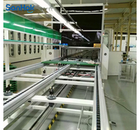 Pompa panas listrik pemanas air perakitan jalur untuk produksi pompa panas