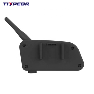 TIYPEOR <span class=keywords><strong>EJEAS</strong></span> <span class=keywords><strong>V4</strong></span> Plus 4 Way 1500m inalámbrico Bluetooth casco intercomunicador impermeable motocicleta intercomunicador - Product Image 6