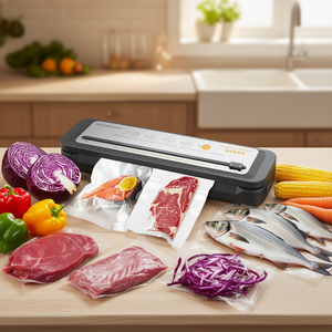 Machine de mise sous vide Megawise 32 cm, un seul bouton, 80 kPa, automatique, pour la conservation des aliments - Product Image 2