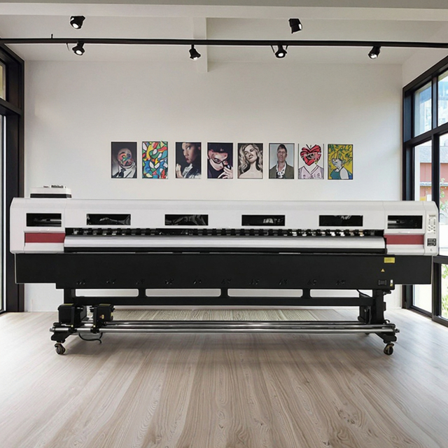 Large Format 3.2m Eco Solvent Printer 3.2m Eco Solvent Printer for Advertising  Car Sticker I3200 Xp600 Printhead