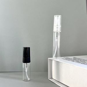 Küçük Amber temizle buzlu boş 10ml cam sprey koku şişesi dolum parfüm <span class=keywords><strong>Atomizer</strong></span> - Product Image 6