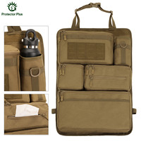 Sac de rangement suspendu tactique multi-compartiments robuste A055 pour siège arrière de voiture - Utilisation multifonctionnelle en extérieur