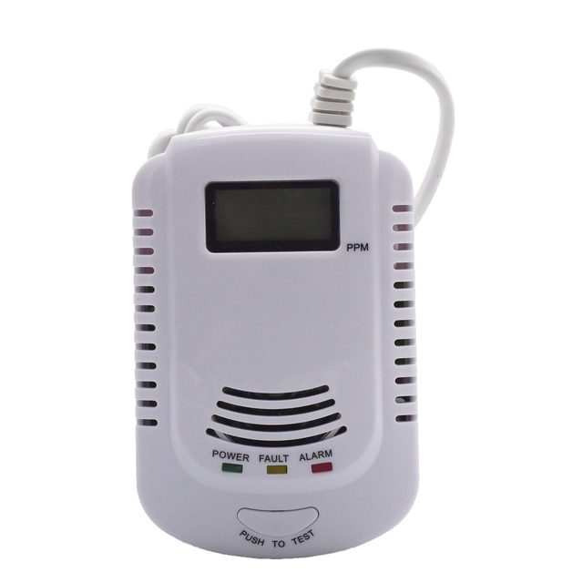 LPG Gas Detector +CO Detector, Combined Detector, Carbon Monoxide and LPG Detector