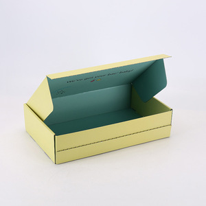 Boîte cadeau en carton de luxe personnalisée pour l'expédition de vêtements, boîte d'emballage pour robe, sous-vêtements, chemise, boîte d'expédition en carton ondulé - Product Image 4