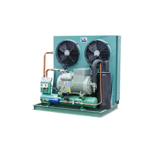 비저 압축기 5p-50p 비저 반밀폐형 피스톤 압축기 r404a 냉동 응축 장치