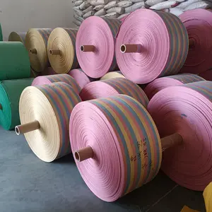 Rouleaux de tissu tissé tubulaire PP en polypropylène recyclable pour le fournisseur agricole en Chine