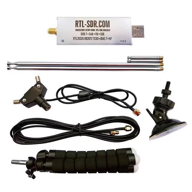 RTL-SDR V3 R820T2 TCXO Original Software-Defined Radio Ultra Short Wave Broadband SDR Receiver PBX Category Broadband Receiver