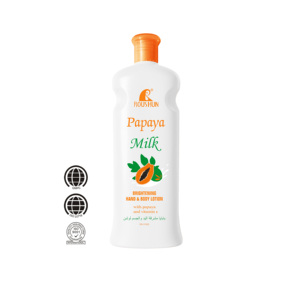 Loción Corporal y de Manos Aclarante de Leche de Papaya ROUSHUN con Vitamina E - Cuidado Hidratante para Todo Tipo de Piel - Product Image 1