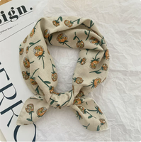 Hete Aanbieding Klassiek Patroon Aangepast Logo Formaat Katoen Multifunctionele Aangepaste Ontwerp Bandana Sjaal Zakdoek Halsversiering