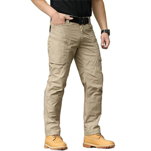 <span class=keywords><strong>Pantalones</strong></span> <span class=keywords><strong>de</strong></span> Trabajo Tácticos Formales <span class=keywords><strong>para</strong></span> <span class=keywords><strong>Hombre</strong></span> con Múltiples Bolsillos <span class=keywords><strong>de</strong></span> Carga, Resistentes al Agua y Transpirables <span class=keywords><strong>para</strong></span> Senderismo y Construcción - Product Image 1