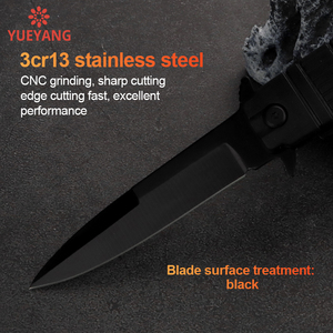 Faca de Bolso YUEYANG com Cabo de Nylon e Fibra de Vidro Dobrável para Sobrevivência ao Ar Livre Caça Camping Defesa Pessoal Fio Único - Product Image 2