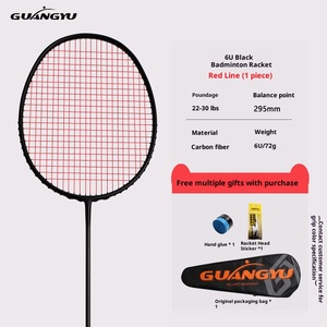 Raqueta de Bádminton Ultraligera de 72g, Alta Rigidez, Empuñadura de PU, Raqueta Individual para Aficionados y Jóvenes, Fibra de Carbono, Venta al por Mayor - Product Image 6