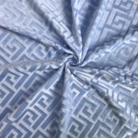 Tissu avec impression personnalisée, 100% Polyester, étoffe large Super douce, bas prix et haute qualité